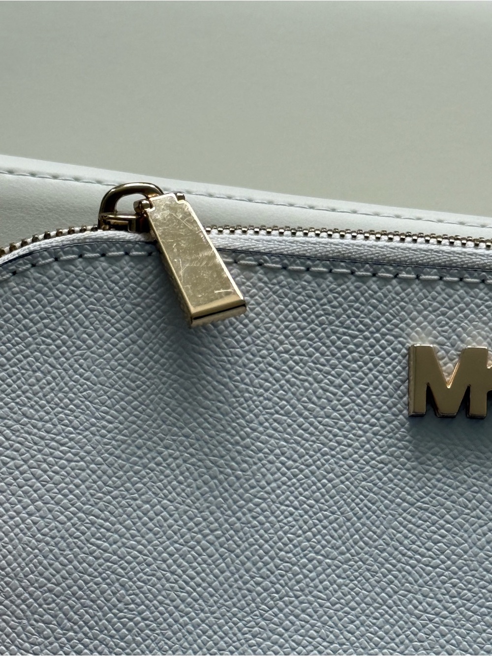 Optic White Michael Kors Large Dome Crossbody Bag - Picture 11 of 12